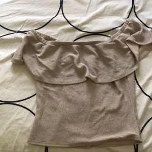 Off the shoulder shirt